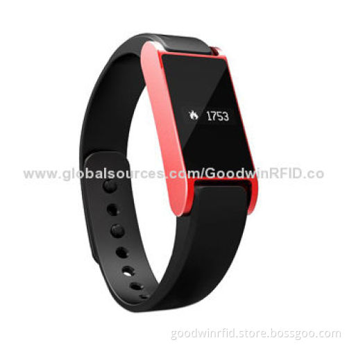 Bluetooth wristband, used as clock/pedometer/mileage calculator/calories/sleep quantity monitor